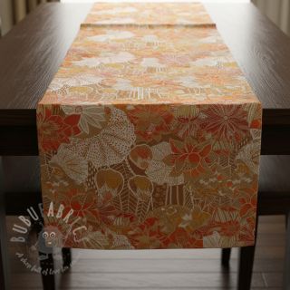 Tkanina dekoracyjna jacquard Opium allover peanut