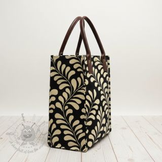 Tkanina dekoracyjna GOBELIN PREMIUM Drop Wave Branch design A