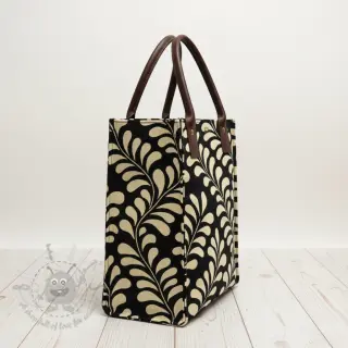 Tkanina dekoracyjna GOBELIN PREMIUM Drop Wave Branch design A