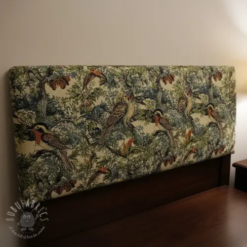 Tkanina dekoracyjna GOBELIN PREMIUM Bird Heritage Forest