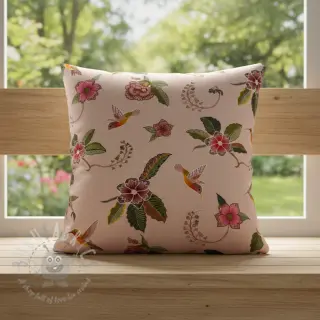 Tkanina dekoracyjna Floral Kolibri Art digital print
