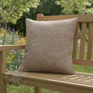 Tkanina dekoracyjna Linenlook premium Curve Maze Line