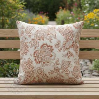 Tkanina dekoracyjna Ceylan terracotta