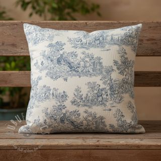 Tkanina dekoracyjna Gabrielle marine