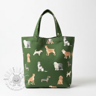 Tkanina dekoracyjna premium Dog Breed Mix