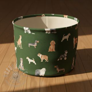 Tkanina dekoracyjna premium Dog Breed Mix