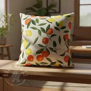 Tkanina dekoracyjna teflon Citrus Fruit