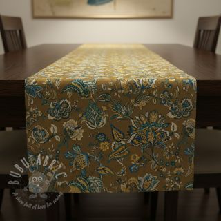 Tkanina dekoracyjna jacquard Inaya or