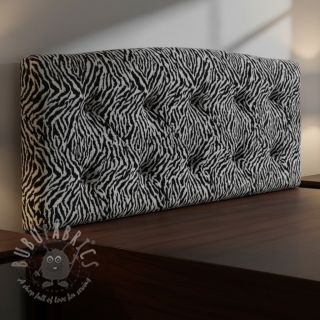 Tkanina dekoracyjna jacquard Tanzanie noir blanc