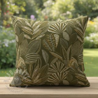 Tkanina dekoracyjna jacquard Legende kaki