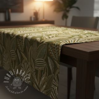 Tkanina dekoracyjna jacquard Legende kaki