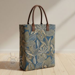 Tkanina dekoracyjna jacquard Legende bleu