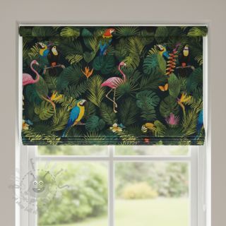 Tkanina dekoracyjna premium Tropical jungle bird digital print