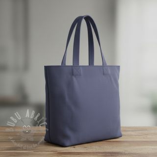 Tkanina płótno CANVAS dusty blue