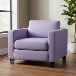 Tkanina płótno CANVAS lavender blue