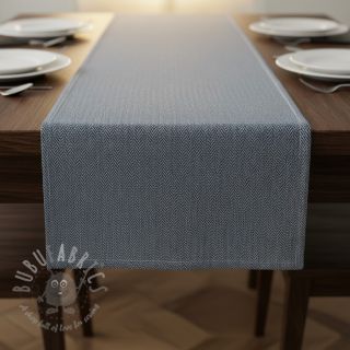 Tkanina dekoracyjna DOBBY Zigzag navy blue