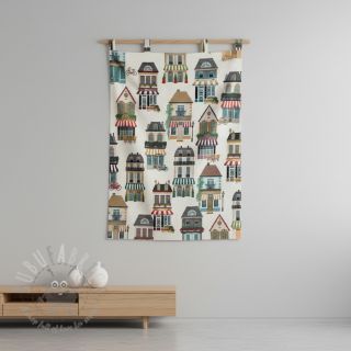 Tkanina dekoracyjna premium Shop Boutique City digital print