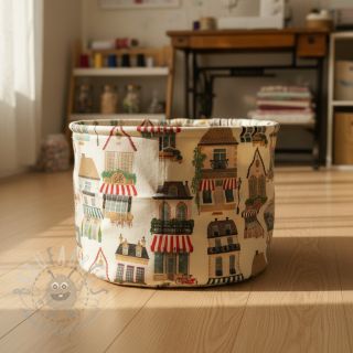 Tkanina dekoracyjna premium Shop Boutique City digital print