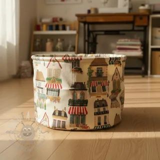 Tkanina dekoracyjna premium Shop Boutique City digital print