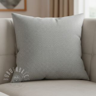 Tkanina dekoracyjna DOBBY Coloured Dot grey