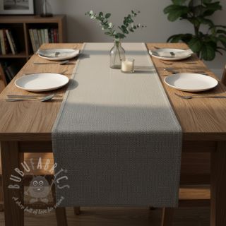 Tkanina dekoracyjna DOBBY Coloured Dot grey