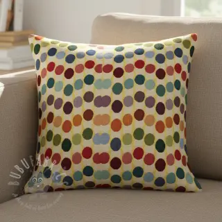 Tkanina dekoracyjna GOBELIN PREMIUM Graphic Dots Wave