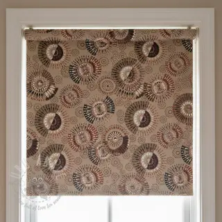 Tkanina dekoracyjna jacquard Mandala Circle Sun