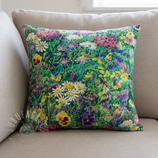 Tkanina dekoracyjna premium Spring Flower Garden digital print