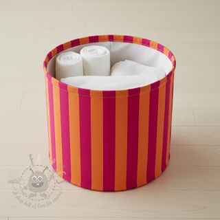 Tkanina dekoracyjna premium Joyful Basic Stripe pink digital print