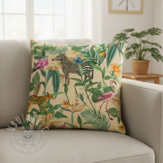 Tkanina dekoracyjna premium Tropical Jungle Dream digital print