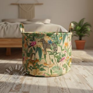 Tkanina dekoracyjna premium Tropical Jungle Dream digital print