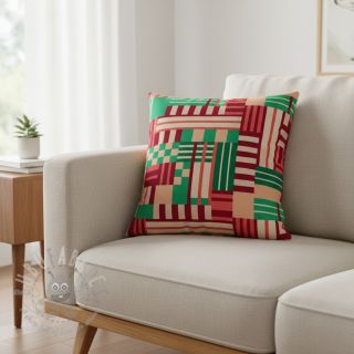 Tkanina dekoracyjna premium Graphic Block Line digital print