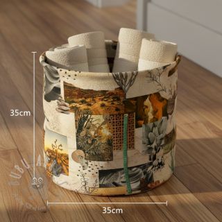 Tkanina dekoracyjna premium Artistic Sunny View digital print