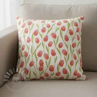 Tkanina dekoracyjna premium Hand Drawn Tulip