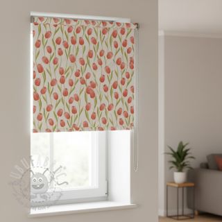 Tkanina dekoracyjna premium Hand Drawn Tulip