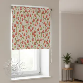 Tkanina dekoracyjna premium Hand Drawn Tulip