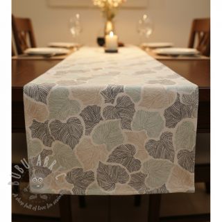 Tkanina dekoracyjna premium Botanic Heart Leaf