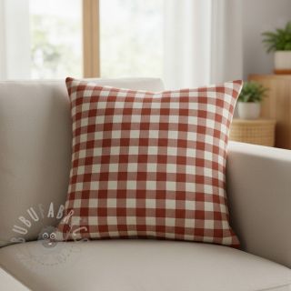 Tkanina dekoracyjna Celestin terracotta