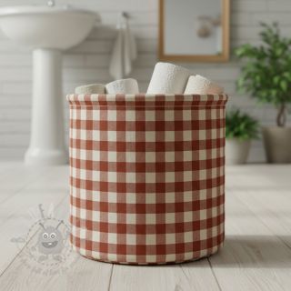 Tkanina dekoracyjna Celestin terracotta