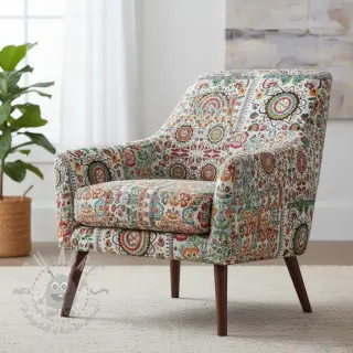 Tkanina dekoracyjna jacquard Ethnic multico