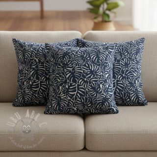 Tkanina dekoracyjna jacquard Anthéa bleu