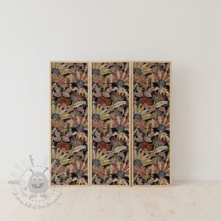 Tkanina dekoracyjna jacquard Mayorque noir