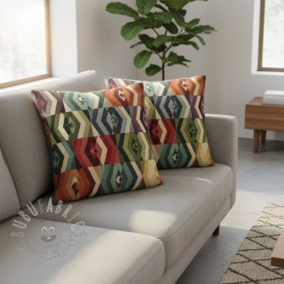 Tkanina dekoracyjna gobelinowa PREMIUM Graphic Diamond Line