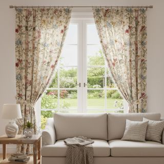 Tkanina dekoracyjna Linenlook premium Flower Dreamy Field digital print