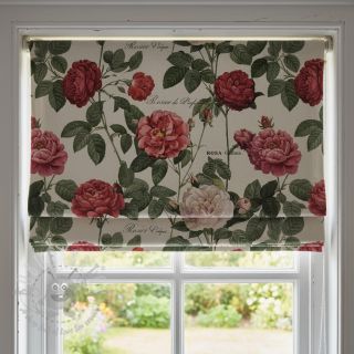 Tkanina dekoracyjna Linenlook premium Vintage Rose Garden digital print