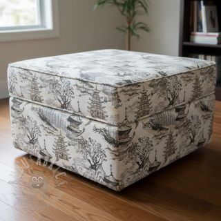 Tkanina dekoracyjna Haru beige digital print