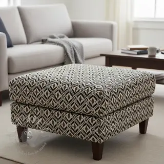 Tkanina dekoracyjna jacquard MOANA allover taupe