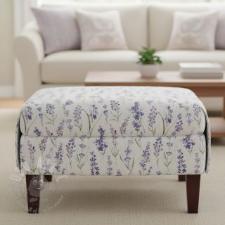 Tkanina dekoracyjna premium Watercolour lavender field