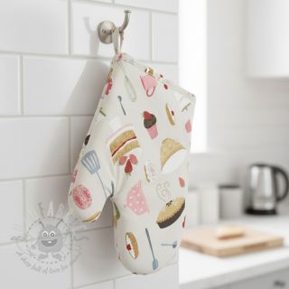 Tkanina dekoracyjna premium Baking sweet recipe