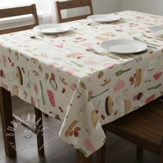 Tkanina dekoracyjna premium Baking sweet recipe